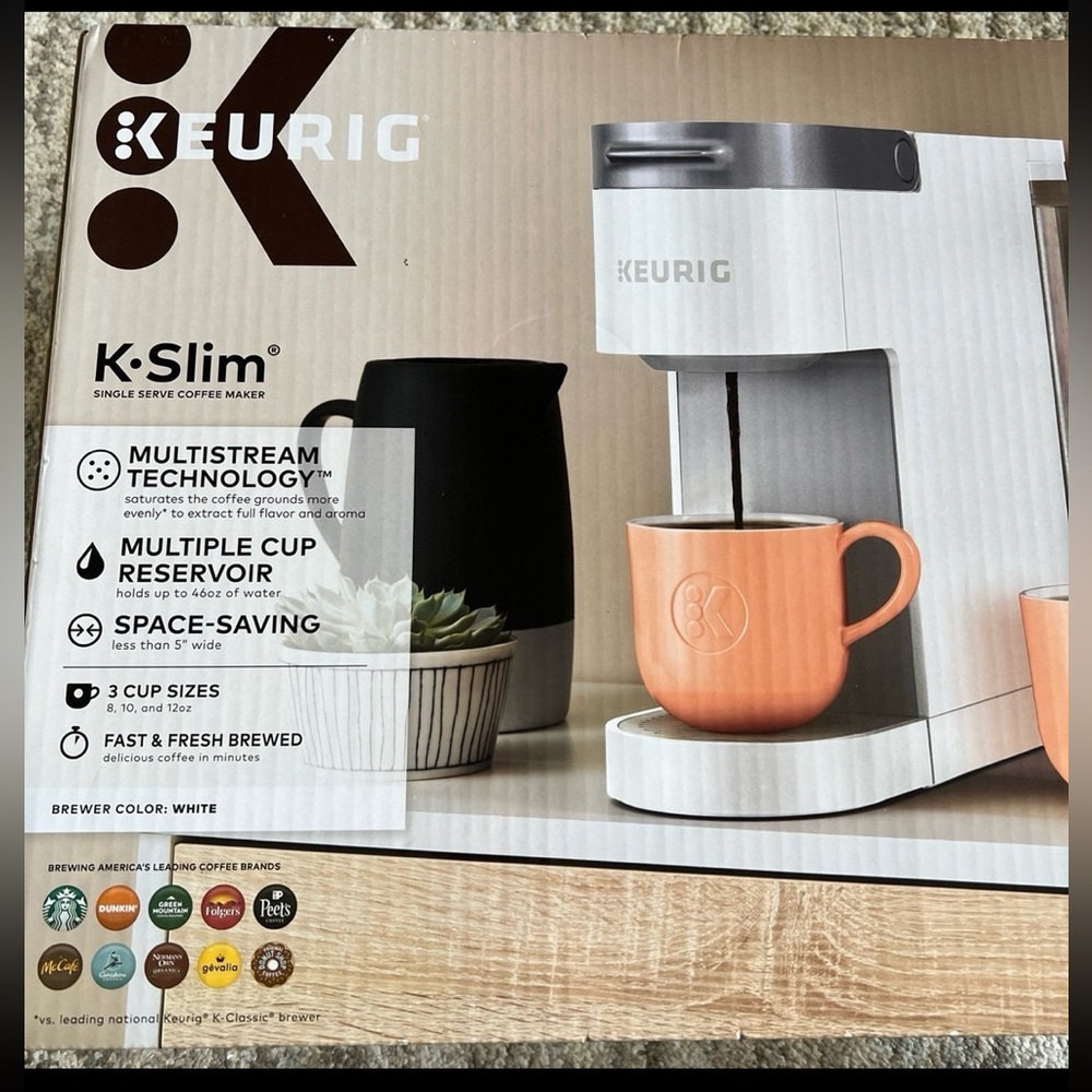 Keurig K-slim white